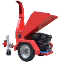 Fruit branch shredder high quality industrial mobile branch leaf wood chipper shredder machine